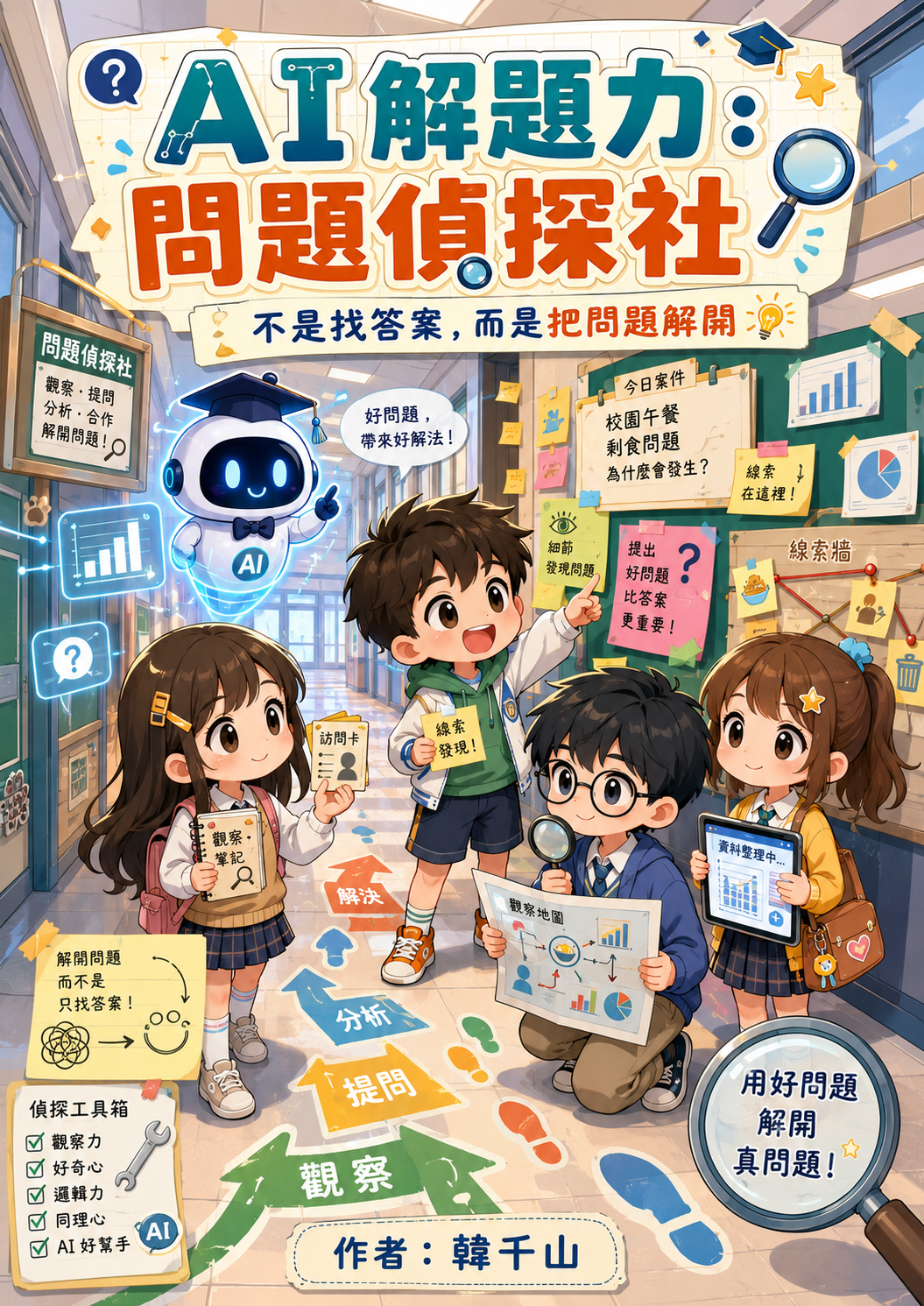AI解題力：問題偵探社 書封